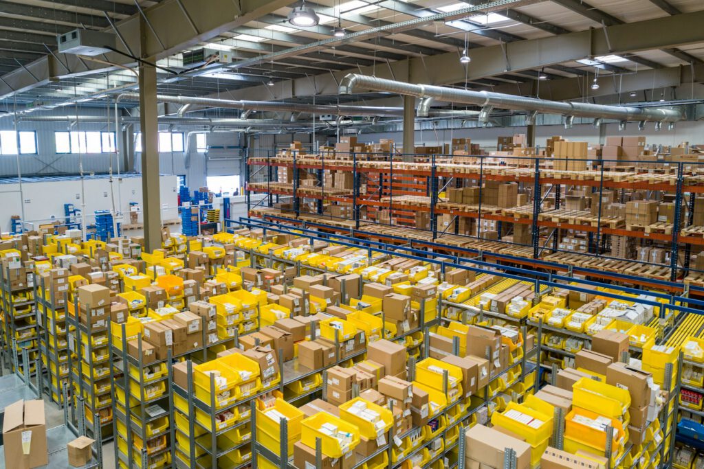 Warehouse and dispatch — logistics in motion